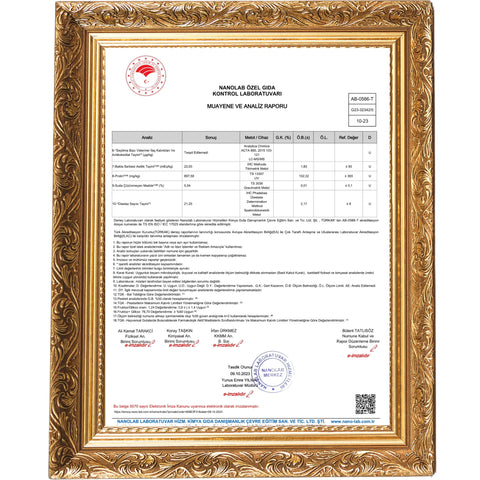 850 gr Yegens Doğal Süzme Çiçek Balı | TA17.5+ | 900 Prolin | Erzincan - Kemah | Hakiki Bal